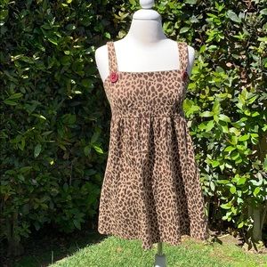 Cheetah Print Dress / Long Shirt